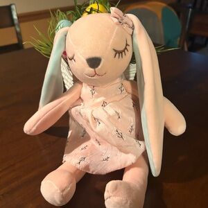 Adorable Pink Plush Bunny Toy